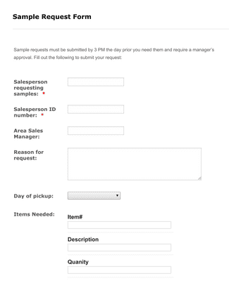 Vehicle Service Request Form Template | Jotform