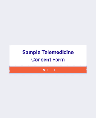 Sample Telemedicine Consent Form