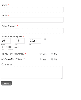 Online Doctor Appointment Form Template JotForm Online Doctor Appointment Form Template JotForm