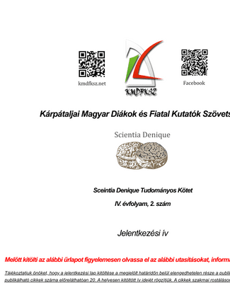 Jelentkezés végleges