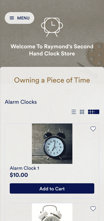 Second Hand Clock App