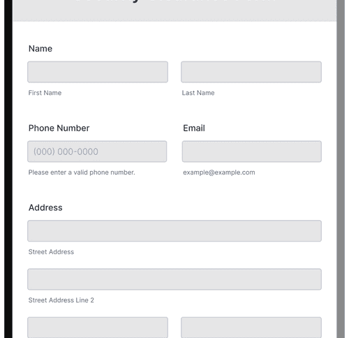 Security Clearance Form Template | Jotform