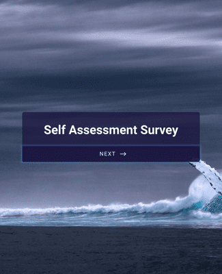 Form Templates: Self Assessment Survey