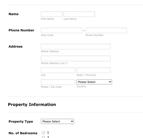 Seller Input Sheet Form Template | Jotform
