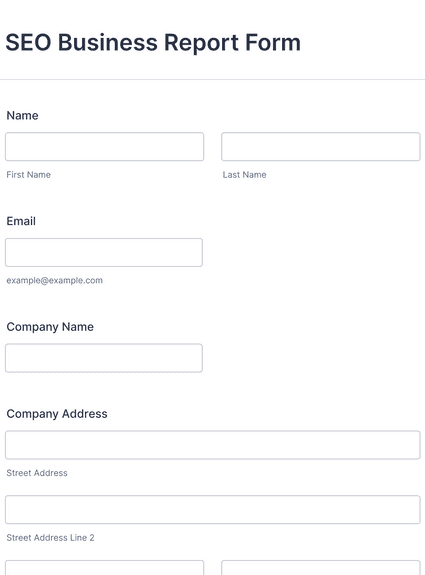 I.A. Report Template Form Template | Jotform