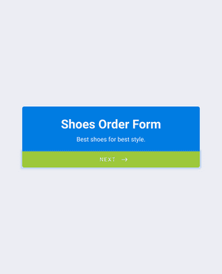 Shoes Order Form