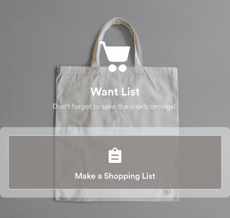 Template shopping-list-app
