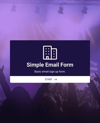 Form Templates: Simple Email Form