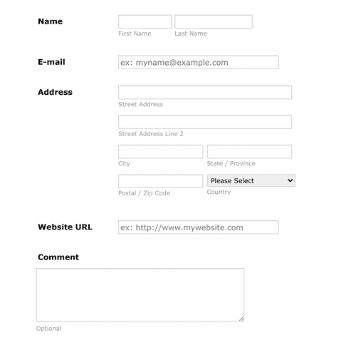 Simple Product Purchase Form Template | Jotform