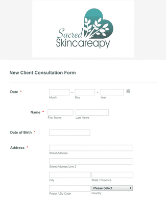 Salon Forms Form Templates JotForm