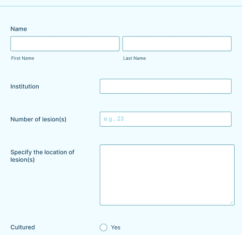 Skin Check Form Template | Jotform