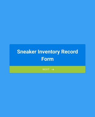 Form Templates: Sneaker Inventory Record Form