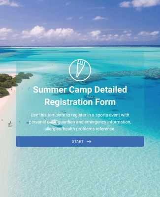 Form Templates: Soccer Camp Registration Form