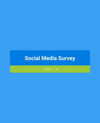 Form Templates: Social Media Survey