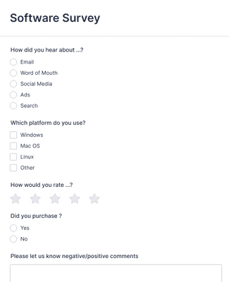Website User Experience Survey Form Template | Jotform