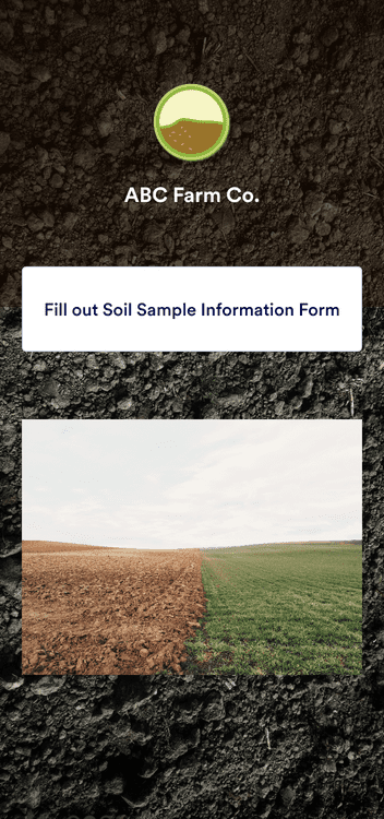 Soil Sampling App