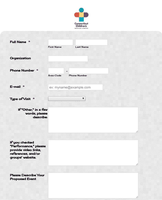 Special Visitor Request Form