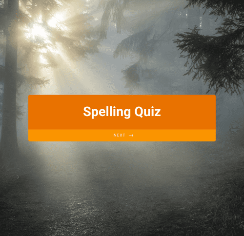 Template spelling-quiz