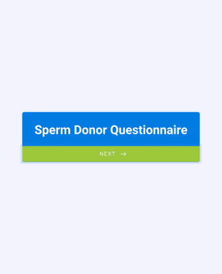Sperm Donor Questionnaire