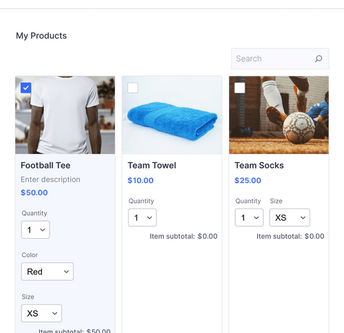 Sports T-Shirt Order Form Template | Jotform