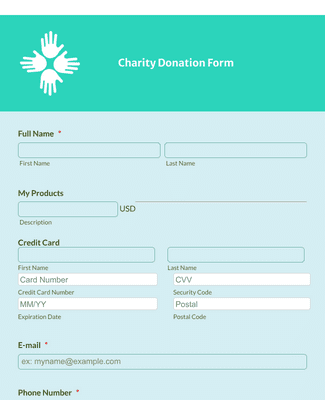 Organ Donation Form Template Jotform