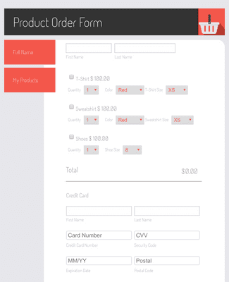 Course Material Order Form Template | Jotform