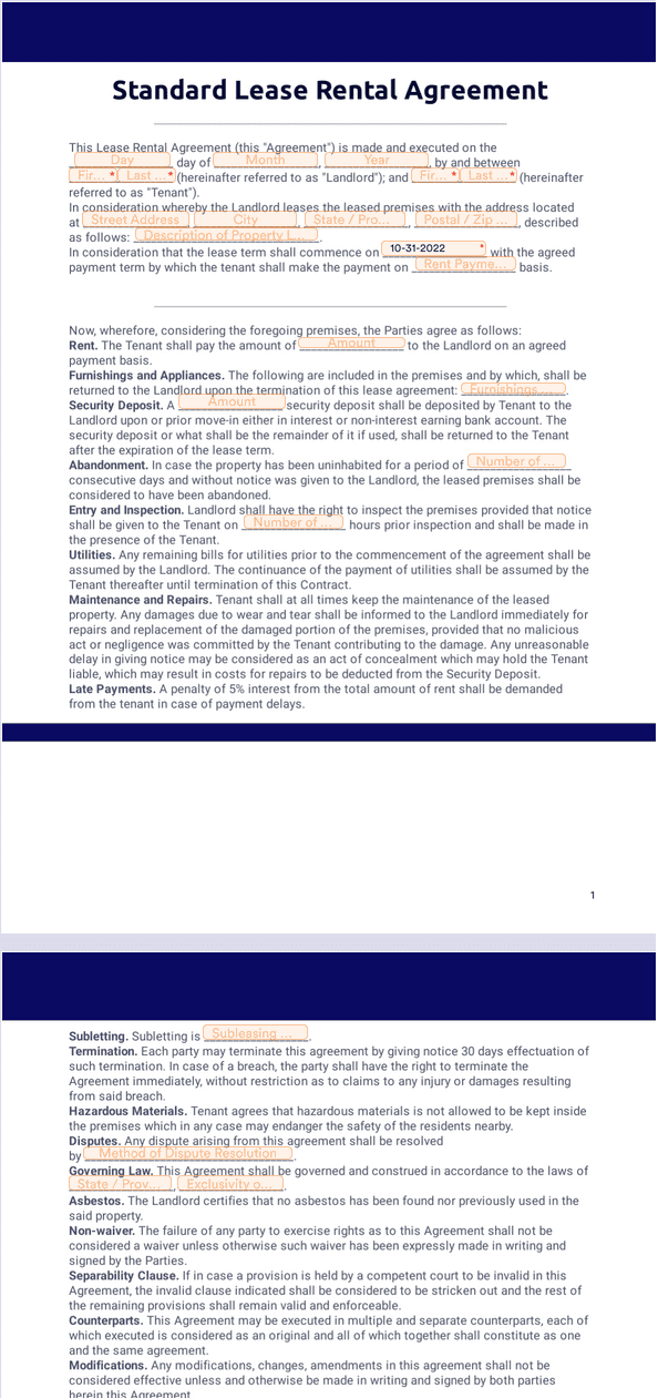 Boat Rental Agreement Sign Templates Jotform