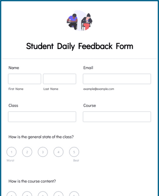 Student Daily Feedback Form