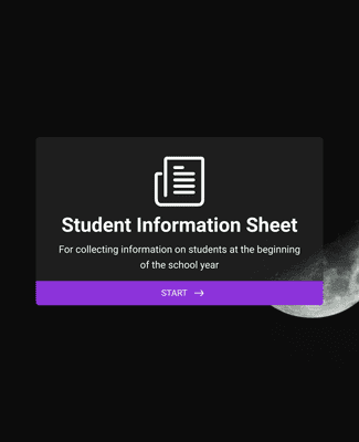 Student Information and Parent Contact Form