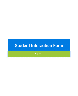 Form Templates: Student Interaction Form