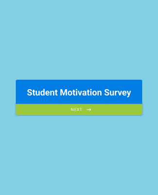 Form Templates: Student Motivation Survey