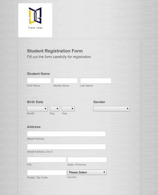 Student Registration Form Template | JotForm