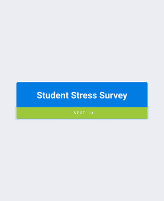 Form Templates: Student Stress Survey