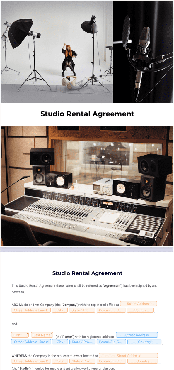 Basic Rental Agreement Template - Sign Templates | Jotform