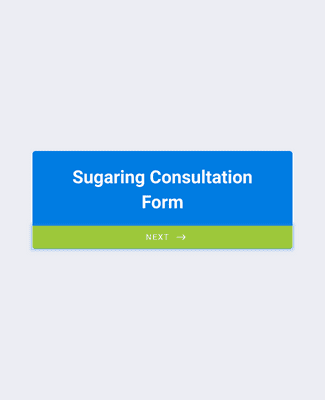 Sugaring Consultation Form