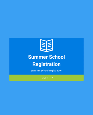 Form Templates: Summer School Registration