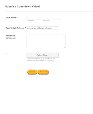 SUPER SIMPLE FILE UPLOAD Form Template | Jotform