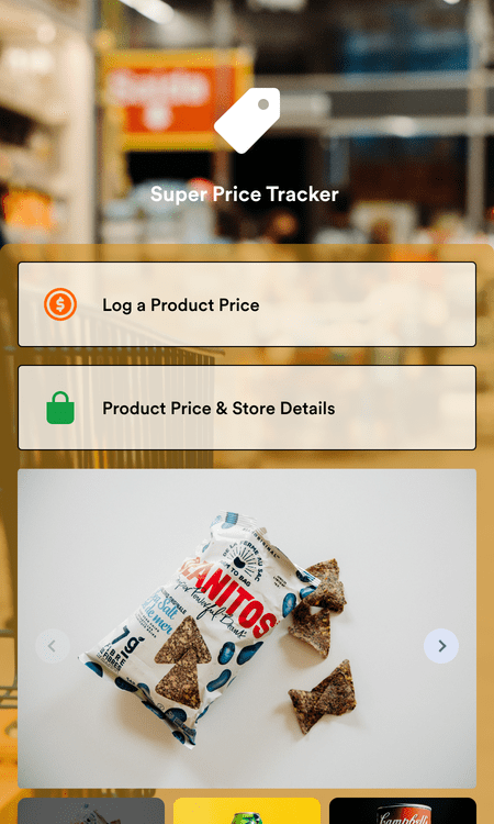 Supermarket Price Tracker App