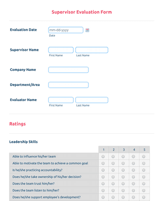 Employee Observation Form Template | Jotform