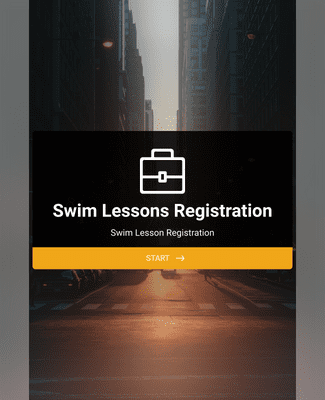 Form Templates: Swim Lessons Registration