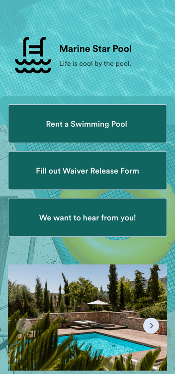 Swimming Pool Rental App