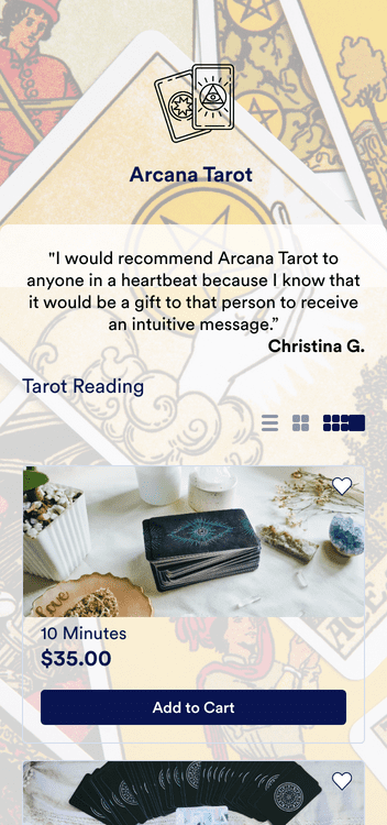 Tarot Reading App