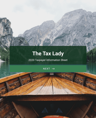 Form Templates: Tax information Form