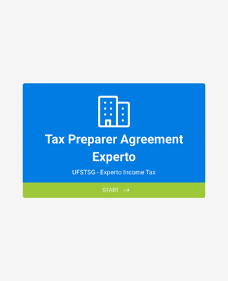 Tax Preparer Agreement Form