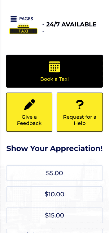 Taxi Tip App