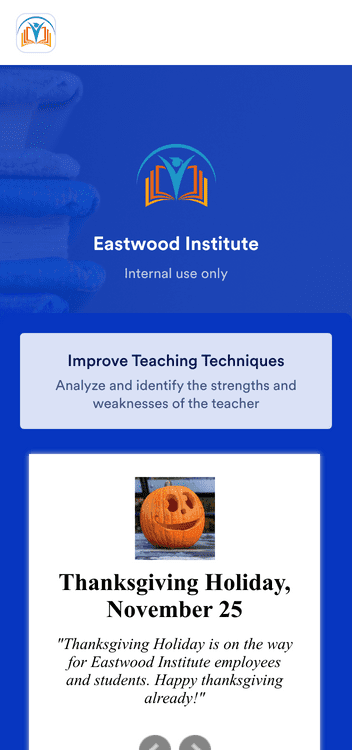 Teacher Observation App Template Jotform