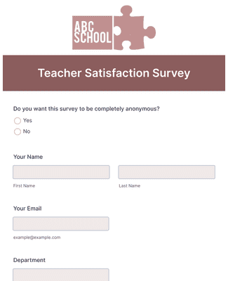 Questionnaire On Job Satisfaction Of College Teachers