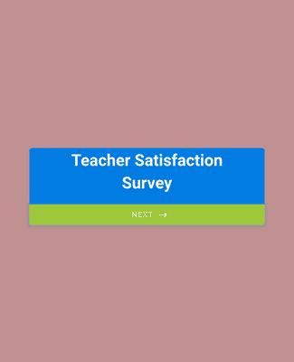 Form Templates: Teacher Satisfaction Survey