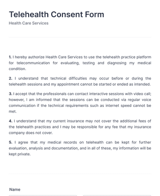 Medicare Consent Release Form Template | Jotform