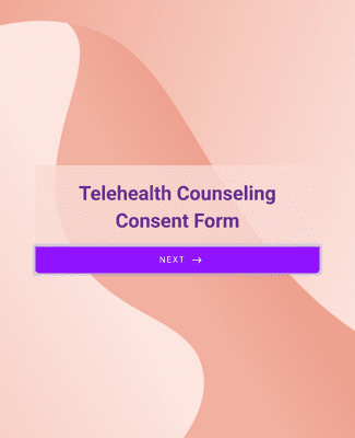 Form Templates: Telehealth Counseling Consent Form